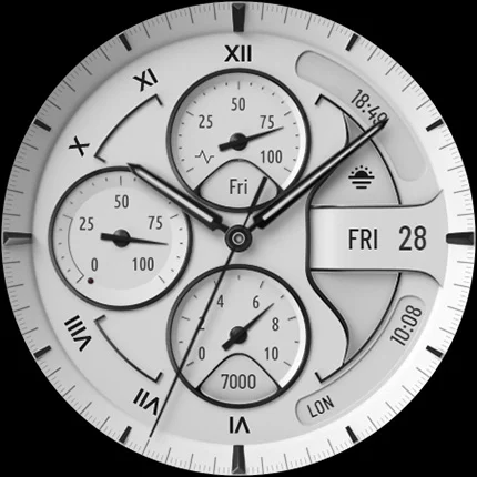 S4U Davos – Classic watch face screenshot