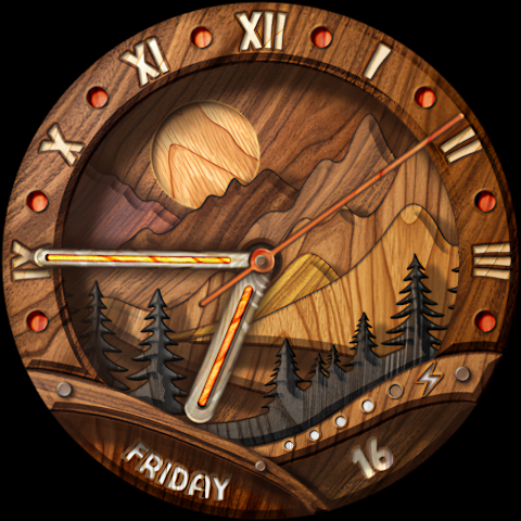 TIMBERLINE: Watch Face screenshot