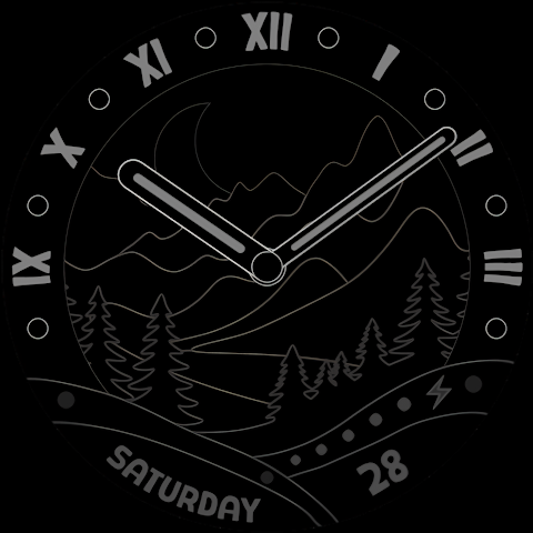 TIMBERLINE: Watch Face screenshot