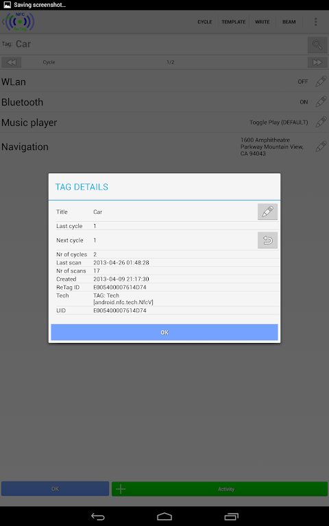 NFC ReTag PRO screenshot