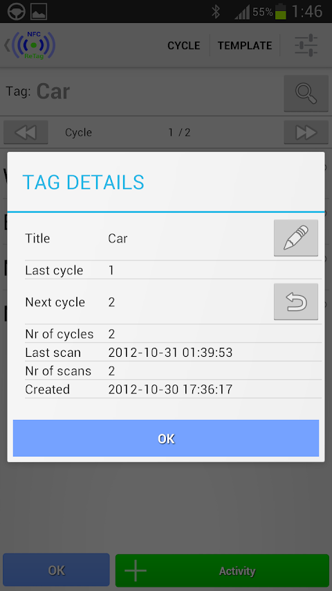 NFC ReTag PRO screenshot