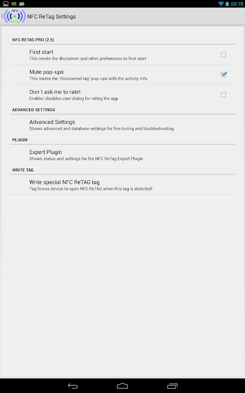 NFC ReTag PRO screenshot