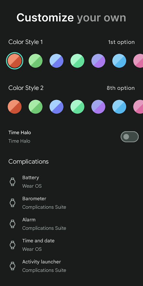 Puzzle: Watch Face screenshot