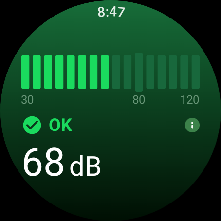 Decibel Meter: Wear OS screenshot