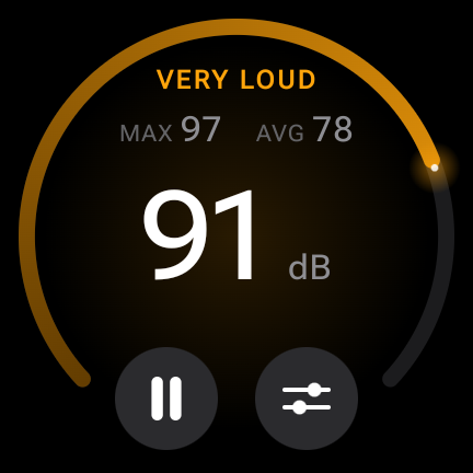 Sound Meter – Wear OS dB Meter screenshot