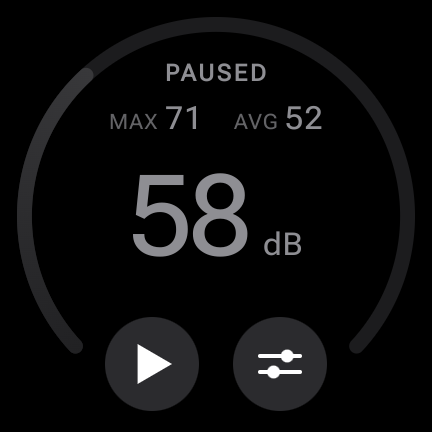 Sound Meter – Wear OS dB Meter screenshot