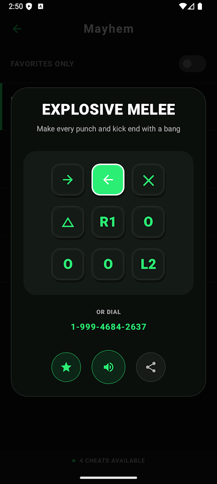 Cheat Codes for GTA Cheats screenshot