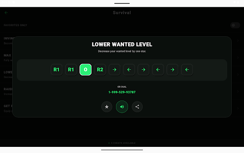 Cheat Codes for GTA Cheats screenshot