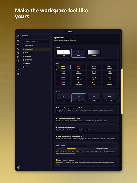Hermes Agent Client – OnDev AI screenshot