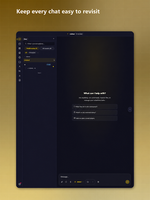 Hermes Agent Client – OnDev AI screenshot