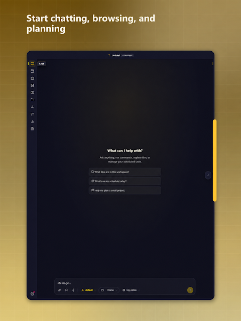 Hermes Agent Client – OnDev AI screenshot