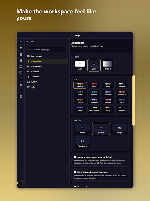 Hermes Agent Client – OnDev AI screenshot
