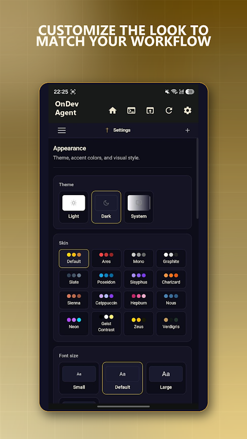 Hermes Agent Client – OnDev AI screenshot