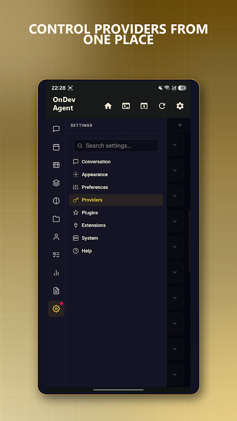 Hermes Agent Client – OnDev AI screenshot