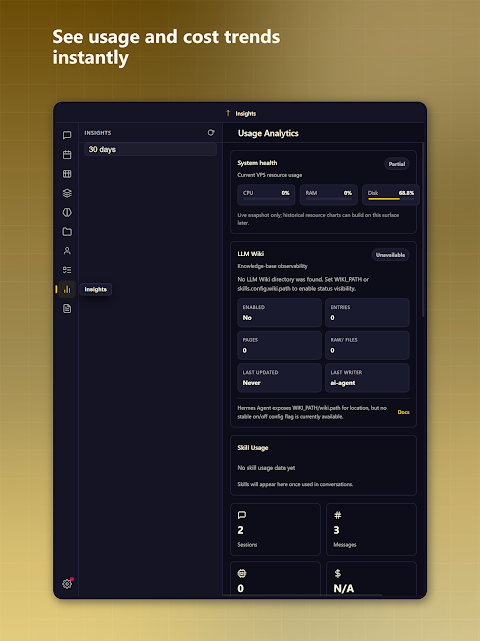 Hermes Agent Client – OnDev AI screenshot