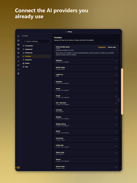 Hermes Agent Client – OnDev AI screenshot