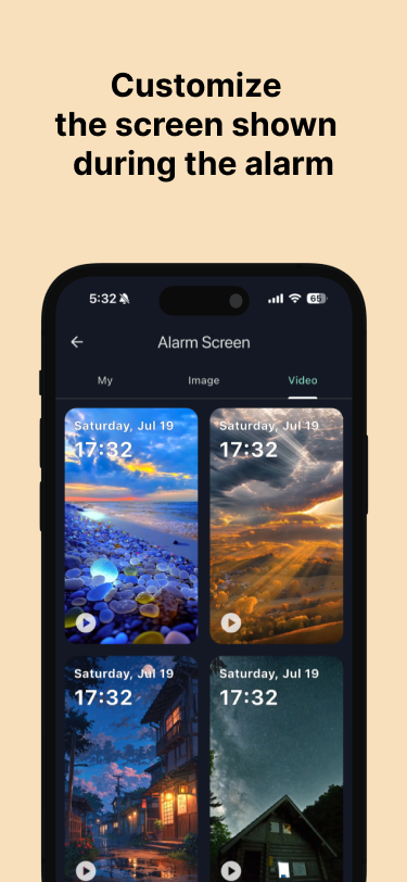 Waky Alarm : Start proud today screenshot