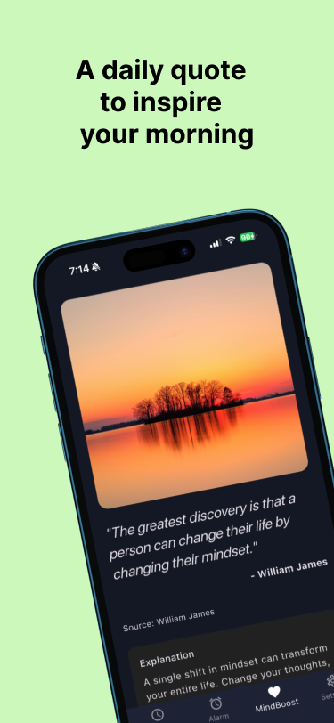 Waky Alarm : Start proud today screenshot