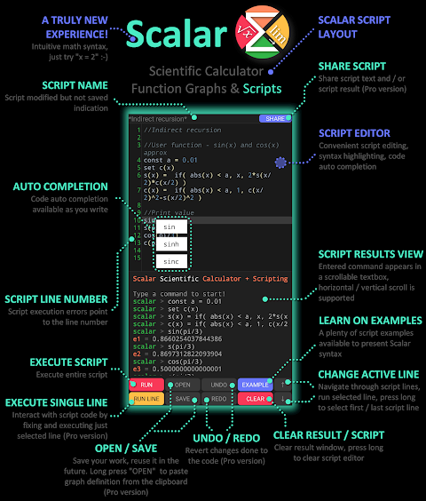 Scientific Calculator Scalar screenshot