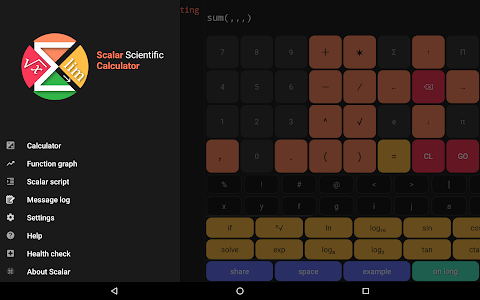 Scientific Calculator Scalar screenshot