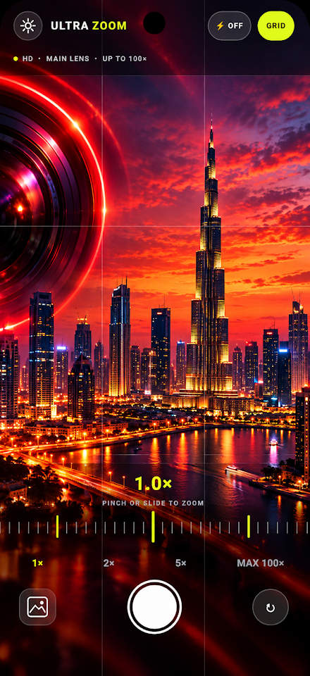 Ultra Zoom Camera HD screenshot