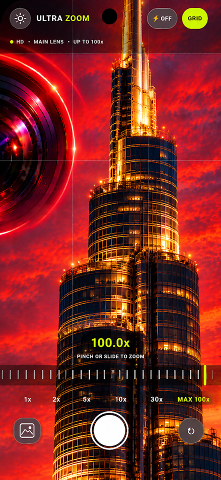 Ultra Zoom Camera HD screenshot