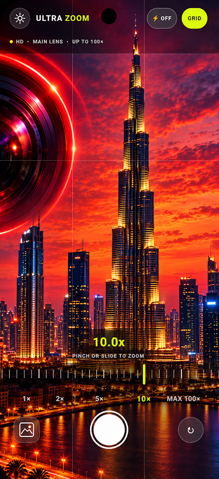 Ultra Zoom Camera HD screenshot