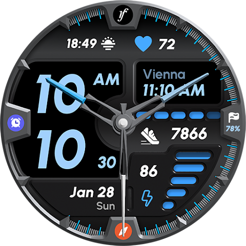 UrbanSync Watch Face screenshot
