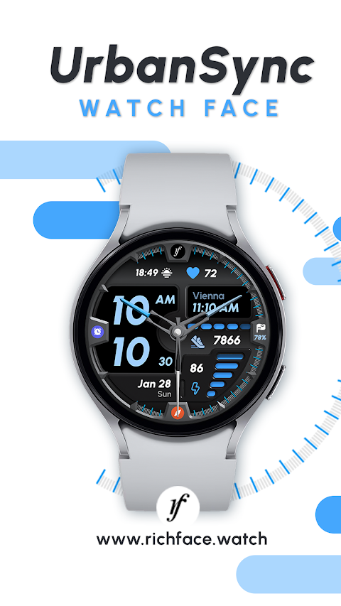 UrbanSync Watch Face screenshot