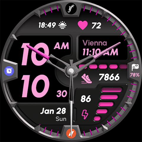 UrbanSync Watch Face screenshot