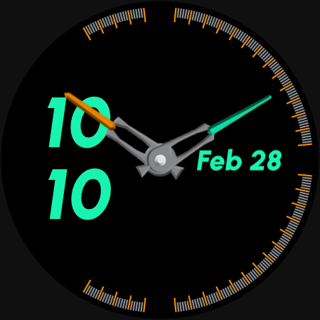 UrbanSync Watch Face screenshot