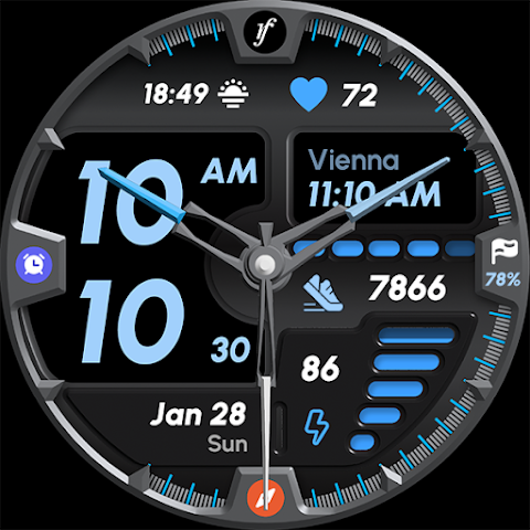 UrbanSync Watch Face screenshot